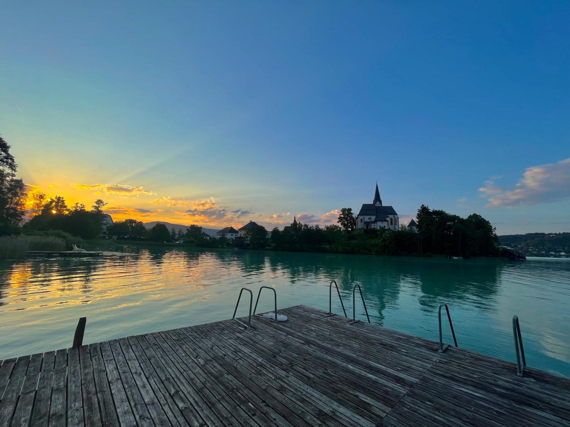 See-Residenz St. Anna - Mit Exklusivem Seezugang Maria Wörth Esterno foto
